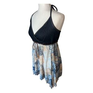 Y2K Poetry Clothing Halter Dress